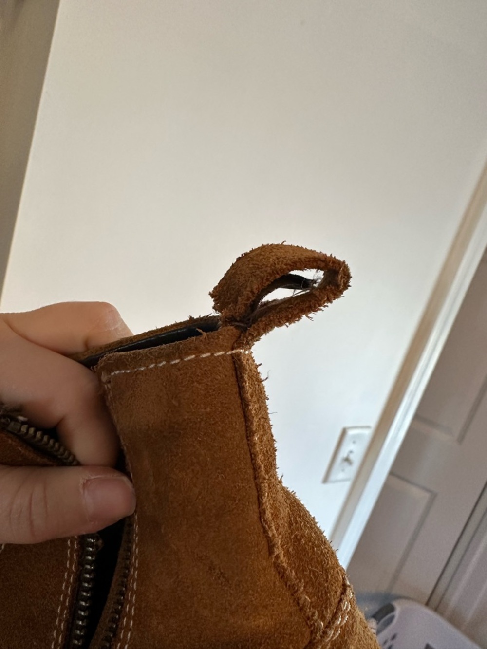 Men's crevo Suede Lace-Up Work Boots - READ DESCRIPTION - Picture 9 of 10